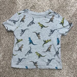 Old Navy Kids Dinosaur Print Tee - Gray